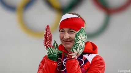 Лукашенко присвоил биатлонистке Домрачевой звание Героя Беларуси