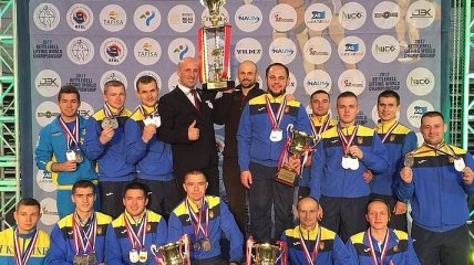Сборная Украины завоевала третье место на чемпионате мира по гиревому спорту