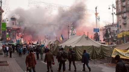 Годовщина штурма Майдана и поджога здания Федерации профсоюзов 
