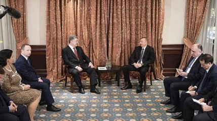 Алиев надеется на увеличение товарооборота между Азербайджаном и Украиной
