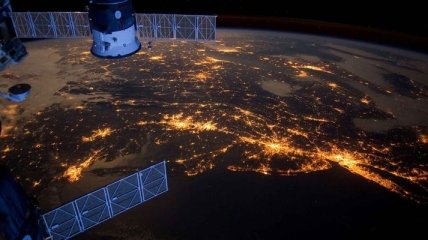 Астронавт NASA опубликовал ролик с видами ночной Земли из космоса (Видео) 