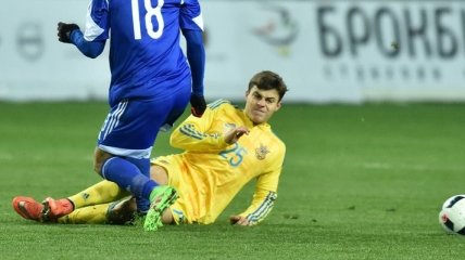 Малышев о своем дебюте за сборную Украины