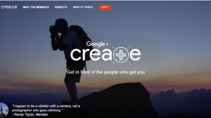 Google запустил новую социальную сеть Crea+e