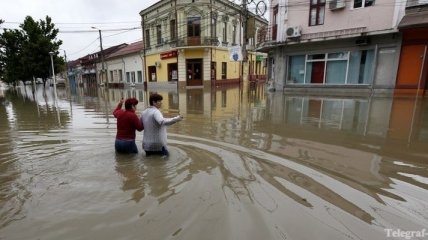 Высокая вода достигла Румынии