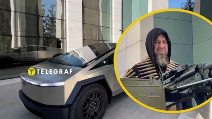 Рамзан Кадыров на Tesla Cybertruck