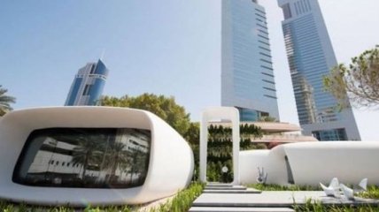 В Дубае открылось первое в мире здание сделанное на 3D-принтере 