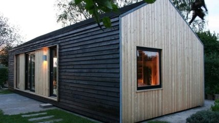 Комфорт и умиротворение: деревянный домик на западе Дании (Фото)