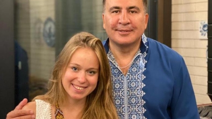 Михеил Саакашвили и Елизавета Ясько уже много месяцев вместе