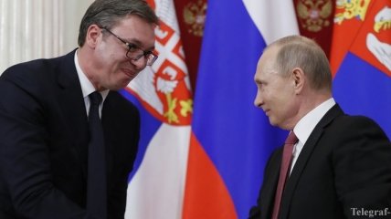 Обострение в Сербии: Вучич будет просить поддержки у Путина 