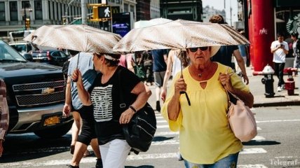 Жителей Нью-Йорка предупреждают о риске тепловых ударов