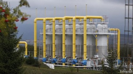 Газовые хранилища в Украине заполнены на треть