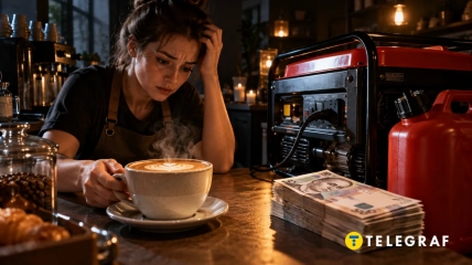 Ціна кави на генераторі під час відключень