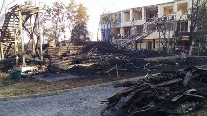 Трагический пожар в детском лагере в Одессе