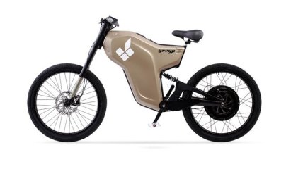 Greyp G12 - гибридный мото-велосипед с электродвигателем