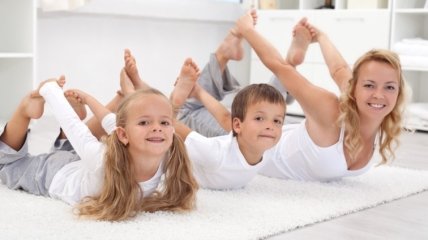 О чём думаю папы: йога и дети