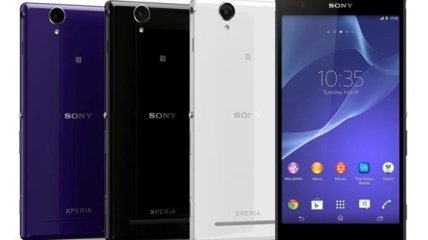 Sony представила "планшетофон" Xperia T2 Ultra
