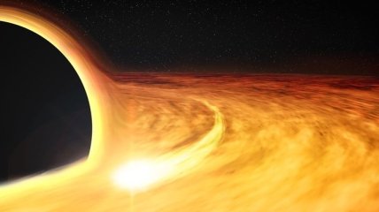 Звезды указали на рекордную скорость вращения черной дыры