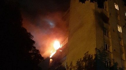 В Харькове ночью горело студенческое общежитие: первые подробности