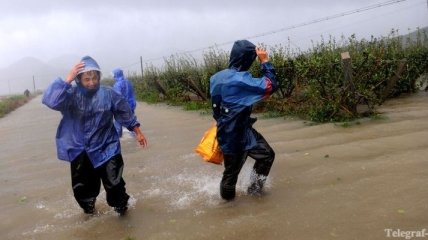 Тайфун "Фитоу" обрушился на побережье Восточного Китая