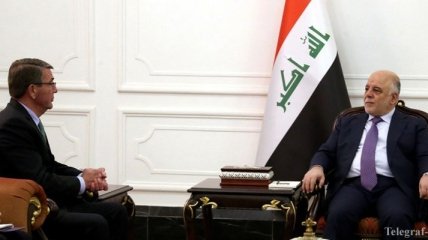 Глава Пентагона обсудил с премьером Ирака стратегию борьбы с "ИГИЛ" 