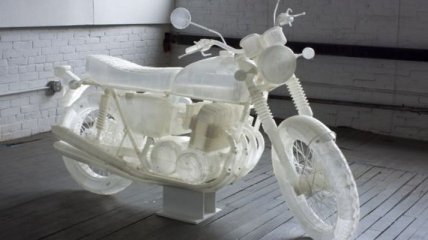Художник создал мотоцикл Honda с помощью 3D-печати. Видео