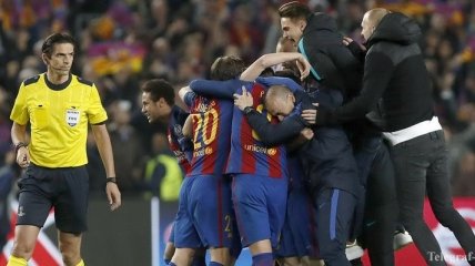 Чудо на "Камп Ноу": как "Барселона" отпраздновала победу над ПСЖ (Видео)