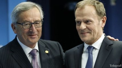 Туск и Юнкер приедут на саммит Украина-ЕС