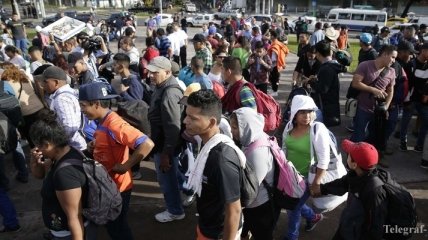 Еще один "караван мигрантов" направляется из Сальвадора в США