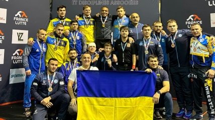 Сборная Украины - победители Гран-при