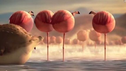 Забавное видео: если бы животные питались фастфудом (Видео)