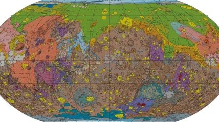Как выглядит подробная карта Марса?