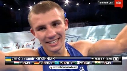 Украинец Хижняк вышел в полуфинал ЧМ по боксу