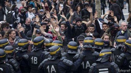 Во Франции масштабные акции протеста
