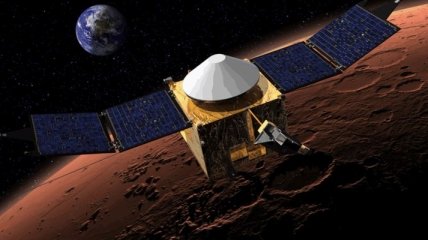 Два космических аппарата приближаются к Марсу