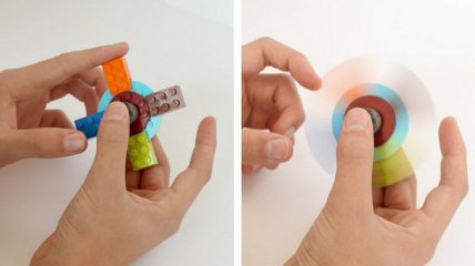 Как сделать Fidget Spinner из Лего своими руками: инструкция с фото