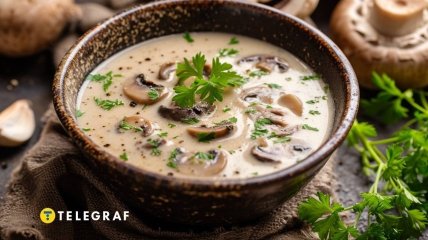 Грибной суп прекрасно готовят в Карпатах (изображение создано с помощью ИИ)