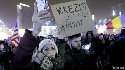 В Румынии снова прошли митинги против судебной реформы