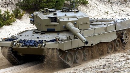 Leopard 2A4 испанской армии