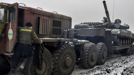 ОБСЕ зафиксировала частичный отвод украинской техники