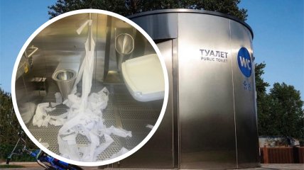 У Дніпрі вандали знищують громадські туалети
