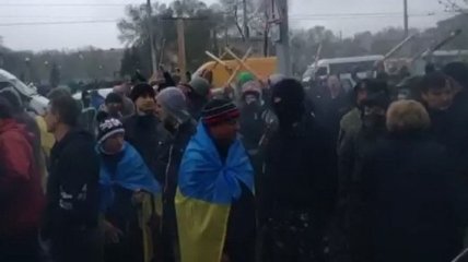 В Запорожье столкнулись участники Евромайдана и Антимайдана