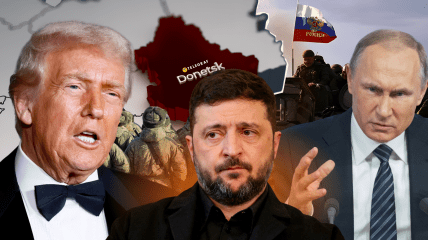 Дональд Трамп, Володимир Зеленський, Володимир Путін