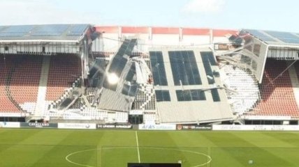 Матч Мариуполя в Лиге Европы под угрозой: на стадионе обвалилась крыша