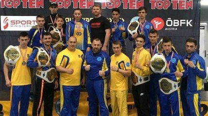 Украинцы завоевали ряд медалей на Кубке мира по кикбоксингу