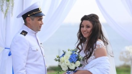 Освобожденный моряк Беспальченко отметил свою свадьбу (Фото)