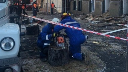 В ГСЧС сообщили о четвертом погибшем на пожаре в Одесском колледже