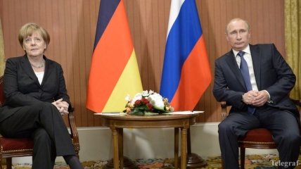 Путин хочет обсудить с Меркель продолжение "Петербургского диалога"