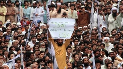 В Пакистане в ходе антиамериканской демонстрации убит человек