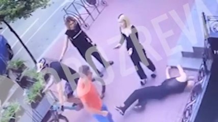 Напад на танцюриста Наді Дорофєєвої: в мережі з'явилося відео неадекватної поведінки УДОшника