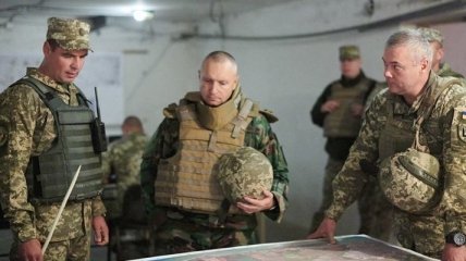 Наев и начальник Главного штаба армии Молдовы посетил зону ООС